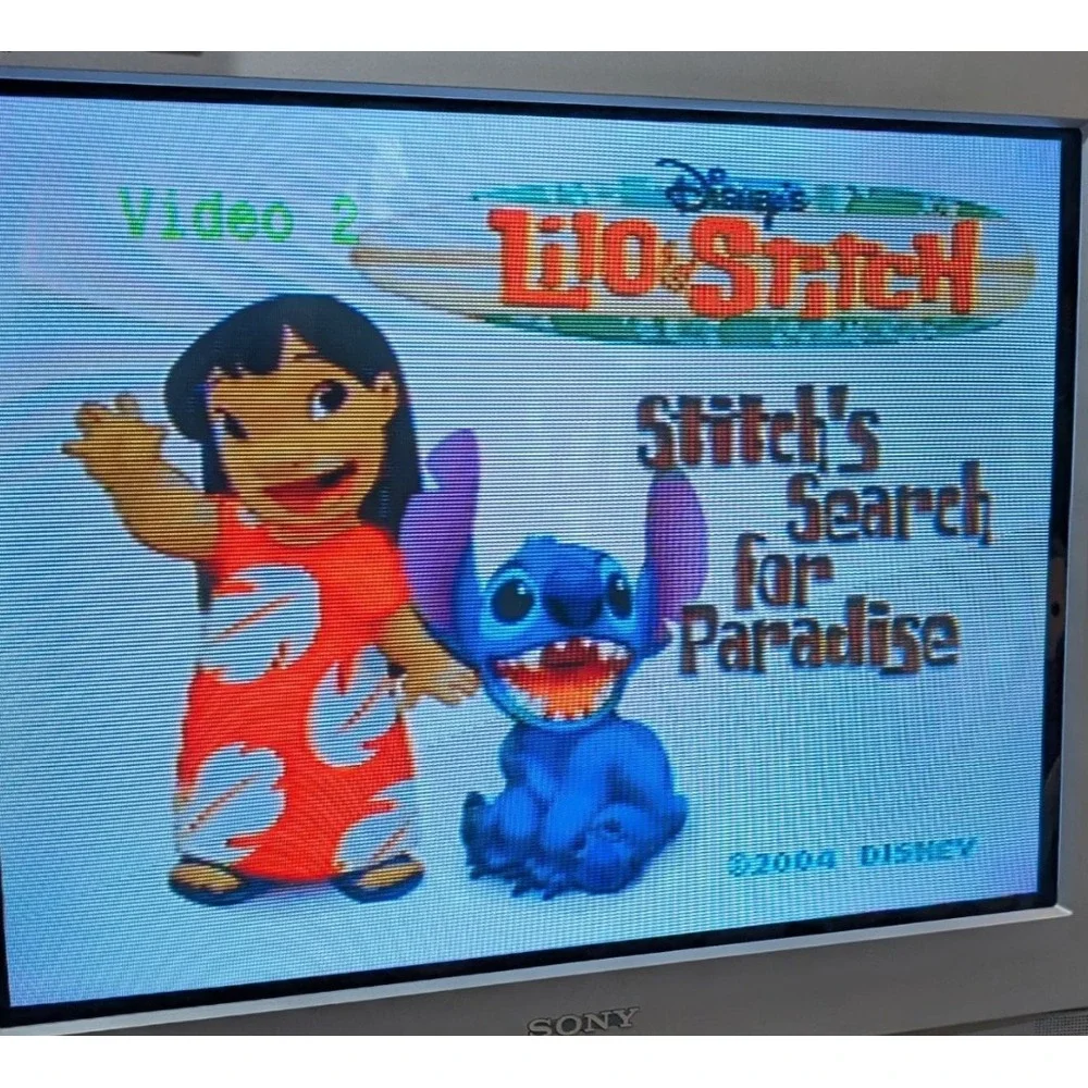 Disney Jakks Pacific Plug It In & Play TV Games 2004 Joystick Retro Console